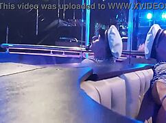 Bold Milf Sucks Dick With Anal And Creampie In Voyeur Scene