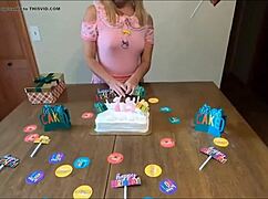 teen turns eighteen, stepdaddy fucks her