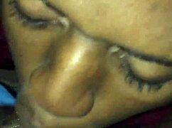 Sucking Big Black Cock Sloppily!