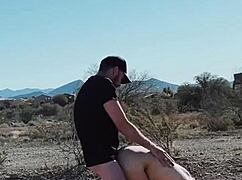 Risky sex on the side of the road