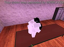 Roblox Characters Engage In Intense Fucking In The Classroom