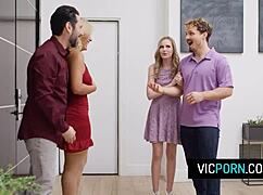 hot swingers foursome sex with scarlett sage and carlita ray