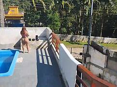 Hei, soitin muurari sunnuntaina lopettamaan uima-altaan työn, mutta olin aivan valmis ja lutkainen odottamassa, ja hän vain täräytti ja tuli suoraan minulle