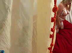 Stepmom caught giving phone sex 😏