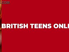 Blonde British Teen Sucks Huge Cock and Swallows Massive Cum Load