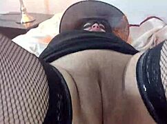 On halloween, this latina witch earns money by filling her costume with treats in a homemade video