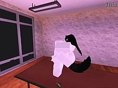 Roblox Characters Engage In Intense Fucking In The Classroom