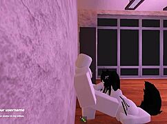 Roblox Characters Engage In Intense Fucking In The Classroom
