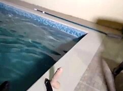 maxine loves swimming in her wet pussy with big tits