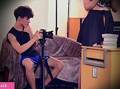 i invited a photographer to take pictures of my earrings and naked me