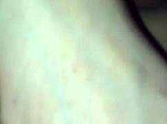 Wife fucks herself intensely and squirts on big black cock