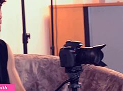 i invited a photographer to take pictures of my earrings and naked me