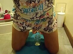 lots of wetting myself and masterbation in the bedroom