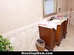 skylar snow masturbates as stepson demands blowjob