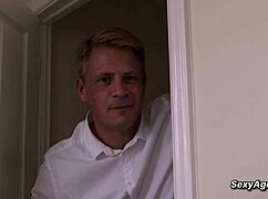 Busty Redhead Mature Gets Fucked In Doggy Position In Bedroom