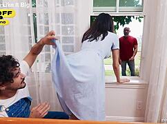 I ass-scape the horny housewife Shay Sights, craving her interracial creampie