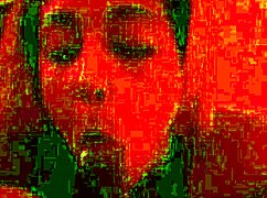 My little step-sister sucks on a lollipop like a skilled expert for a facial treatment