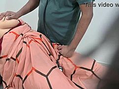 Indian Doctor Checking Lady Patient in Clinic