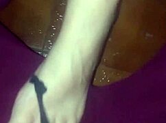 melissa from sao paulo at funk party in rio favela