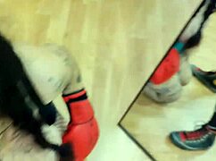 Deedee love working out and giving blowjob 💪😘