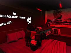 Making love to femboy, stretching him out