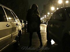 Autumn was walking naked in public, feeling free