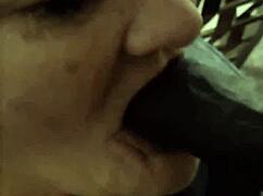 Granny Gummer Chews Gum