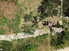 Vacation Sex Chapter 1 Luscious Lesbians Rebecca Volpetti And Veronica Leal Share A Strap On!!