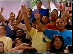 Lady Lu performs a super positive striptease in pink bikini