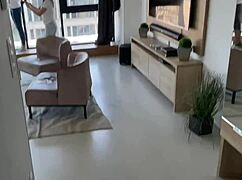 クレイジーなパブリック3Pとバックステージフェラ