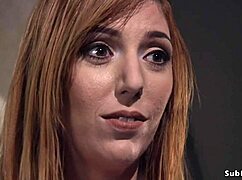 Big tits intern anal fucked in bondage?