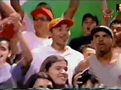 Lady Lu performs a super positive striptease in pink bikini