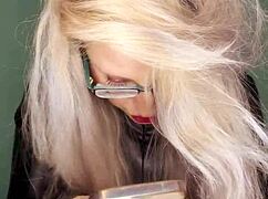 Cuckolding Sissy in Fantasy Femdom Scene with Jerk Off Instructions.