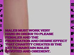 3 reasons why males should not orgasm in femdom gynarchy