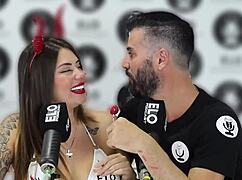 sara blonde in the spicy room of the argentine elo podcast - full interview