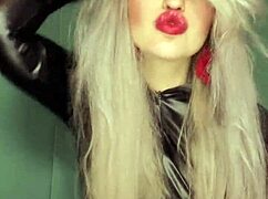 Cuckolding Sissy in Fantasy Femdom Scene with Jerk Off Instructions.