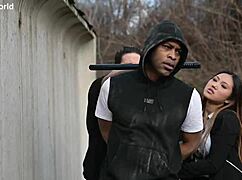 May Thai enjoys provocative DP at the station 😏👮‍♀️