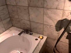 Cute girl in cheerleader cosplay gives intense nipple teasing and greedy blowjob.