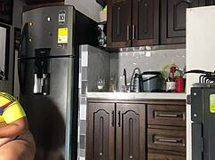 Argentine guy fucking a Colombian hard in a rough session.