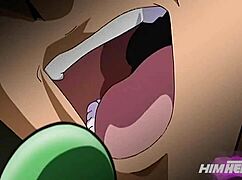 in this hentai bareback orgy, big tits guys cum in group fun