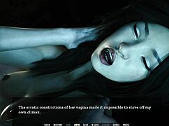 In tales from the unending void 81, an 18yo asian teen 18+ with perky tits gets her anal asshole stretched out by big white cock.