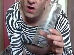 mark wright desperately wants a man to fill his mouth with piss as his mate films