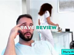 ebony sex masseuse gives wet nuru massage