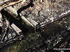 Lullu Gun Sucks Dick Boned By Porn Stud Abandoned Railway Cum Full Scene