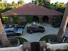 giulia diamond finds party dull, prefers anal with american guy