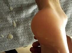 Is this cumshot week day 4, even if it's just the aftermath on dirty socks' feet?