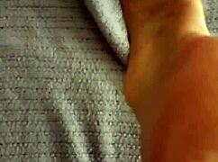 Is this cumshot week day 4, even if it's just the aftermath on dirty socks' feet?