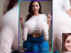 FUTANARI WITH BIG FUTA COCK AI SHOWS INCREDIBLE ACTION!