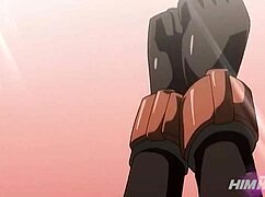 in this hentai bareback orgy, big tits guys cum in group fun