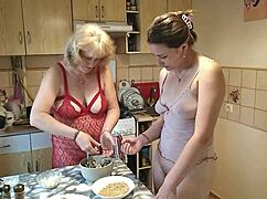 Bisexual Lesbians Two Women Naked Cute Teen 18+ Virgin Girl Assol And Sexy Milf Platinum In Kitchen Kissing Big Ass Milf Perfect Ass Girl Natural Tits Pussy Teen 18+Ager Fetish Old And Young 18+ Taboo Role Play